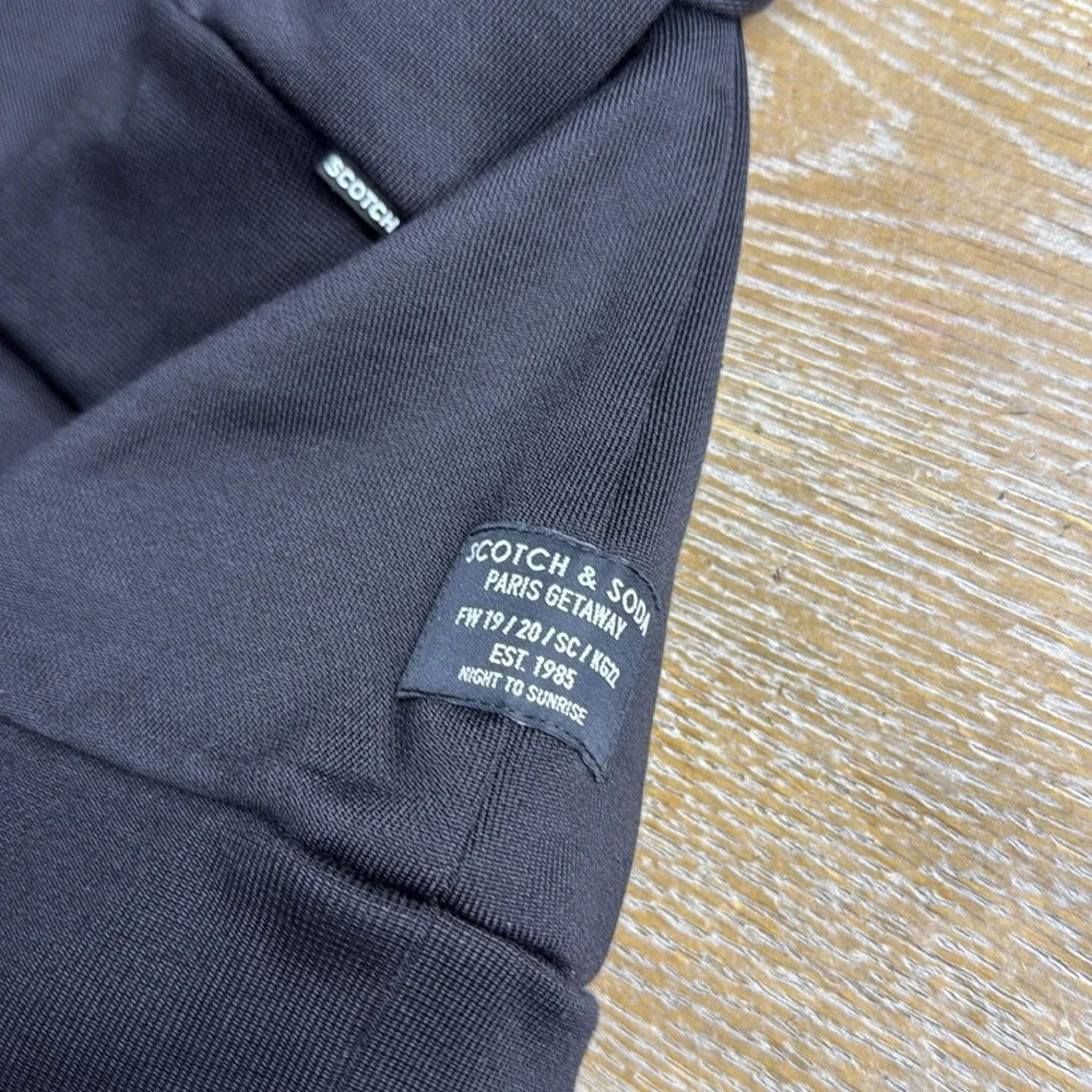 SCOTCH & SODA Black, Blue, and Cream Crewneck Sweater 8
